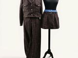 two mannequins that are standing next to each other