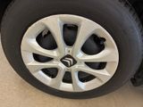 a close up of a tire on a vehicle
