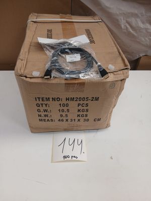 Lot de 100 câbles HDMI Comprenant 100 câbles HDMI vers HDMI …