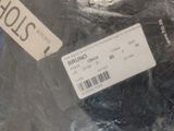 a close up of a plastic bag with a label on it