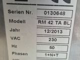 an image of a label on a machine that is not working