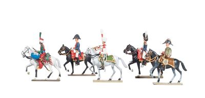 Lucotte. 1er Empire. État-major, Timbalier et Trompette.