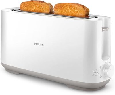 383 / GRILLE-PAIN - PHILIPS - HD2590/00 - Blanc - 8 ni…