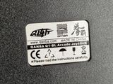a close up of a sticker on the back of a car
