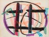 an image of a drawing of a circle with a pen in it