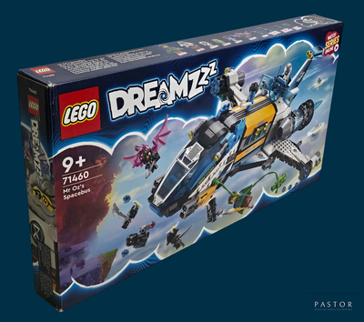 une boîte de Lego sur laquelle figure l'image d'un hélicoptère