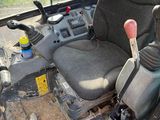 a view of the inside of a vehicle from the driver ' s seat
