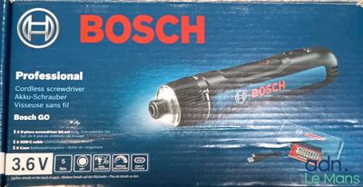 visseuse sans fil Bosch Professional avec coffret et mode d'emploi