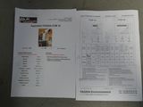 an image of a paper with information on it sitting on a table