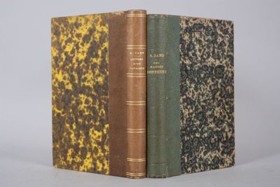 SAND (George), 2 vol. in-8° demi-rel.