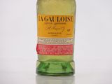 a bottle of liquor that is sitting on a table
