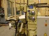 a machine that is sitting inside of a building