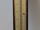 a thermometer that is on display on a table