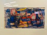 une image d'une image d'une peinture dans un cadre