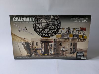 the box is open to show the contents of a model of a building