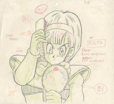 dessin représentant une jeune fille à lunettes tenant un téléphone portable contre son oreille