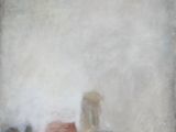 an image of a painting of a person sitting on a chair in a room