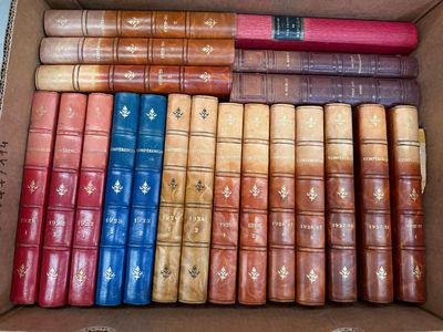 CONFERANCIA.17 livres de 1921 à 1930, Journal de l'Universit…