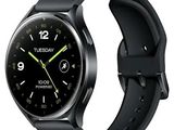 a close up of a smart watch on a white background
