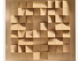 an image of a box made out of cardboard squares
