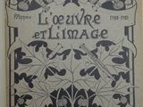the front cover of a book with an image of flowers and leaves