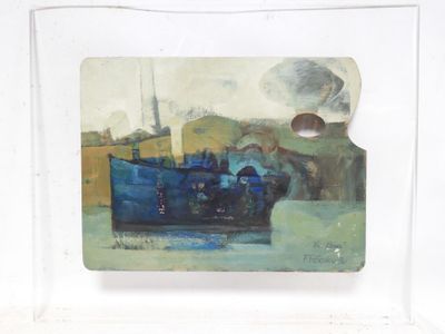 Persico FELIPE (XX). Barcos en la boca. - Photo 1