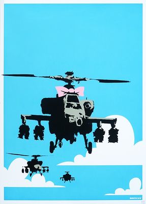 Banksy Banksy Happy Chopper 2003