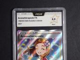 an image of a card with a girl on it