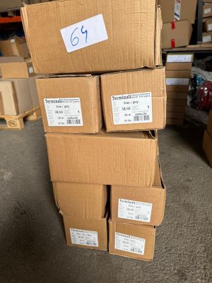 Lot comprenant 10 boîtes de 5 pièces, soit environ 50 bandes…