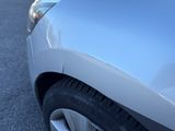 a close up view of a car ' s front bumper