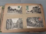un livre avec des photos de personnes et de bâtiments