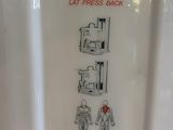 a picture of a toilet with instructions on it