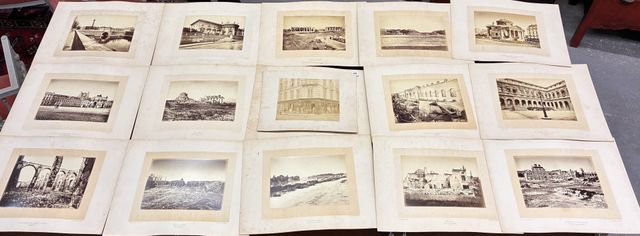LIEBERT, Alphonse (1826-1911), lots de photographies anciennes : ...
