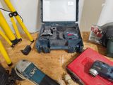 many tools that are sitting on a workbench