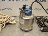 a close up of a propanene gas can with a rope on a table