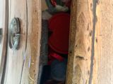 a close up of a door with a bunch of things in it
