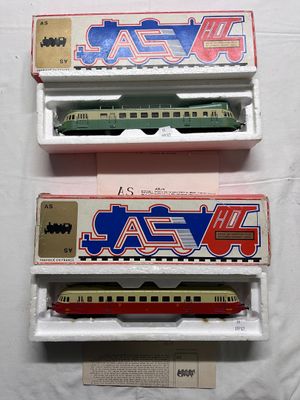 HO – A.S.- lot de 2 autorails en boites avec notices dont ABJ 3 XS3215 - Photo 1