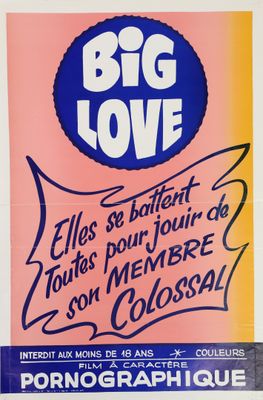 Big Love - Affiche de film 11 x 17 - Style français A