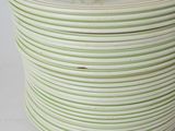 several plates stacked on top of each other on a white surface