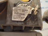a close up of a piece of metal with a tag on it