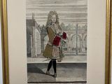 framed picture of a woman with a book in her hand