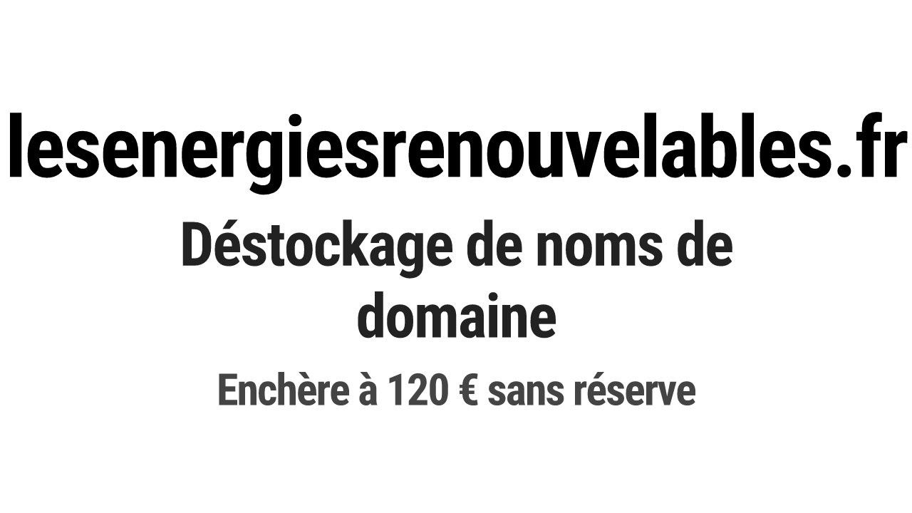 Destockage & Invendus