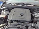 a car engine that is under the hood of a car