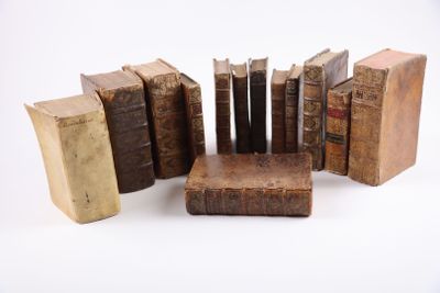 [MEDECINE XVIIe]. Ensemble de volumes reliés comprenant : RO… - Photo 1