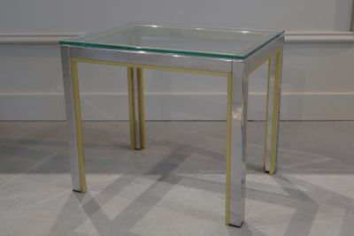 Renato ZEVI Table basse bout de canapé