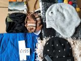 many items that are in a box on the floor