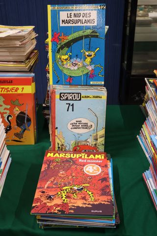 DUPUIS (environ 70): « LES AVENTURES DE SPIROU ET FANTASIO » (don...
