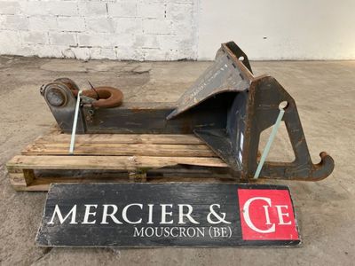 POTENCE A CROCHET REGLABLE POUR CHARGEUSE VOLVO - CAPACITE 1T MAX  - T