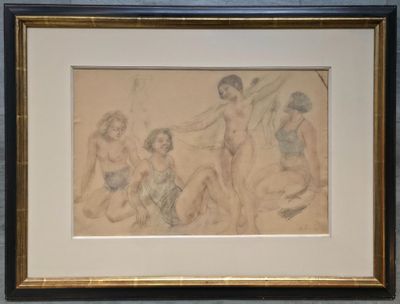 Odilon ROCHE (1868-1947). Baigneuses