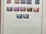 a picture of a picture of a collection of stamps on display